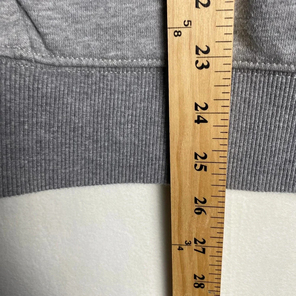 Duluth Trading‎ Co Women's Size S Gray Crewneck Fleece Lined Sweatshirt Pockets - Picture 6 of 9